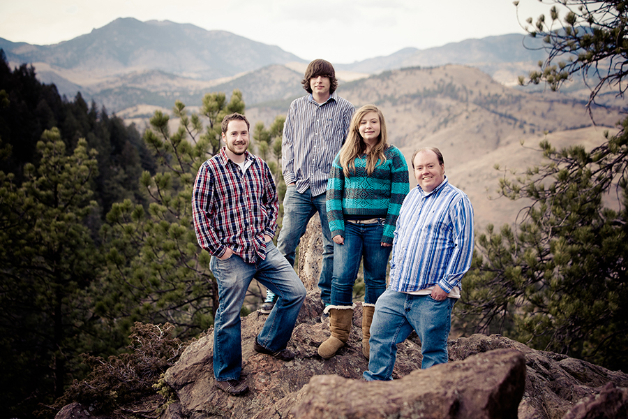 family photography in the mountains