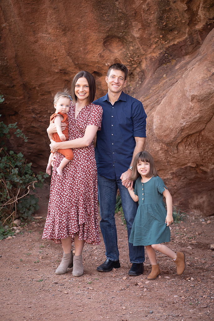 Red Rocks family pictures photography