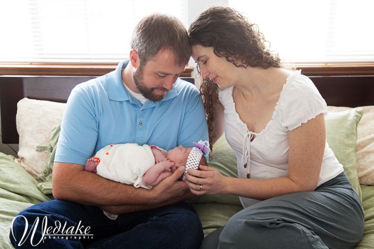 newborn baby photography at home Denver