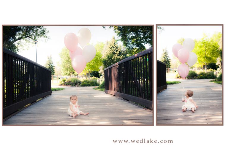 baby iwth balloon pictures