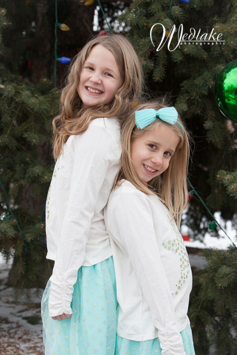 Arvada CO childrens holiday portrait