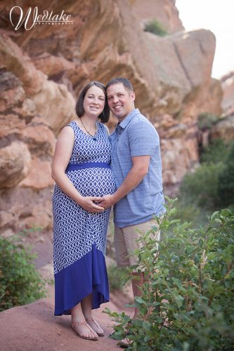 maternity photographer Red Rocks CO