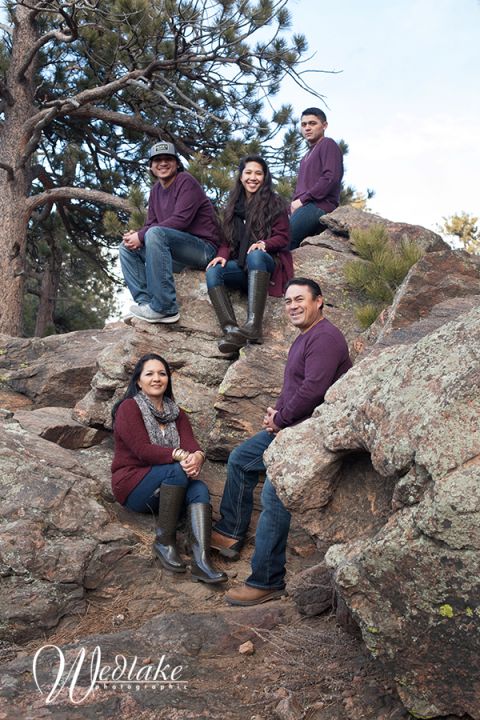 Family Portrait Lookout Mountain Golden CO
