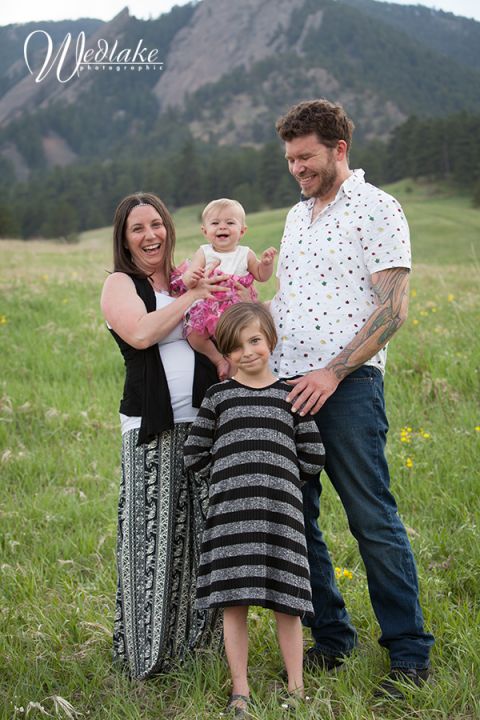 Chautauqua Boulder Family Pictures 