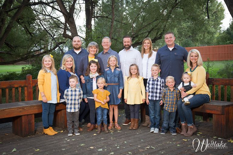 Large Group Family Portrait Photography Arvada 
