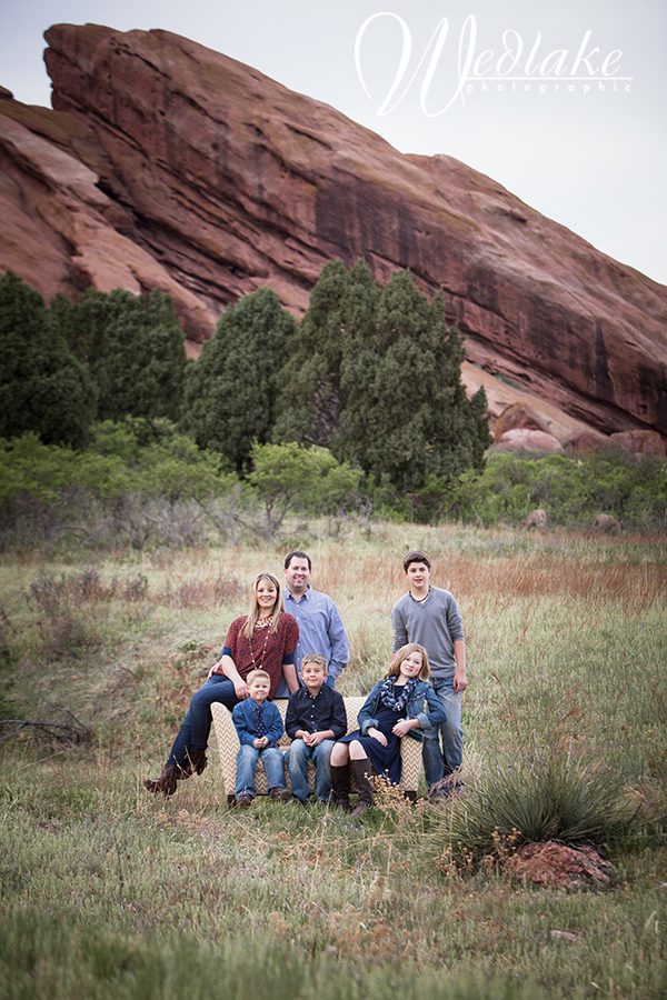 family photography Red Rocks CO