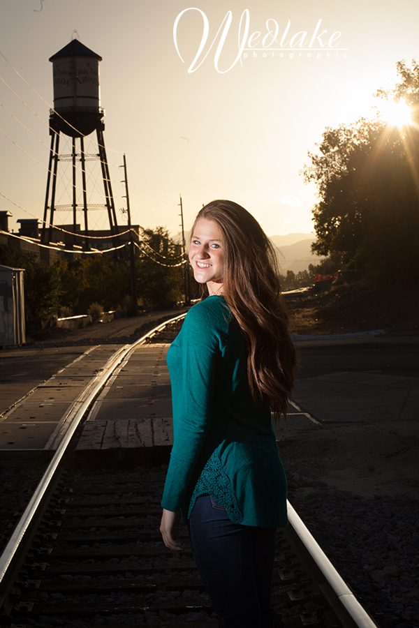 senior picture RR tracks arvada co